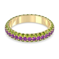 Fully Studded Eternity Vartula Band