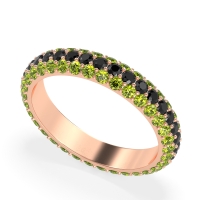 Fully Studded Eternity Vartula Band