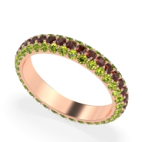 Fully Studded Eternity Vartula Band