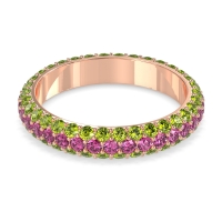 Fully Studded Eternity Vartula Band