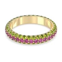 Fully Studded Eternity Vartula Band