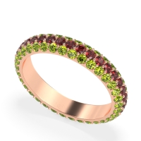 Fully Studded Eternity Vartula Band