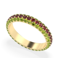 Fully Studded Eternity Vartula Band