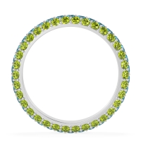 Fully Studded Eternity Vartula Band