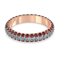 Fully Studded Eternity Vartula Band