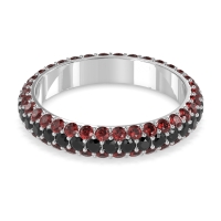 Fully Studded Eternity Vartula Band