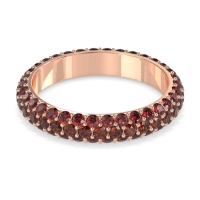 Fully Studded Eternity Vartula Band