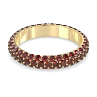 Fully Studded Eternity Vartula Band
