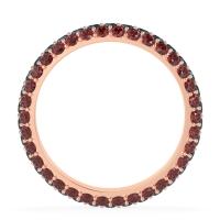 Fully Studded Eternity Vartula Band