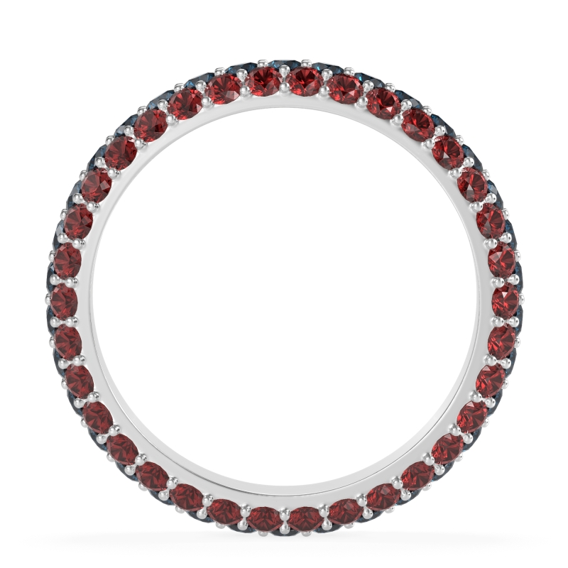 Fully Studded Eternity Vartula Band