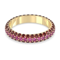 Fully Studded Eternity Vartula Band