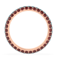 Fully Studded Eternity Vartula Band