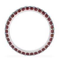 Fully Studded Eternity Vartula Band