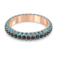 Fully Studded Eternity Vartula Band