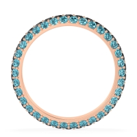 Fully Studded Eternity Vartula Band