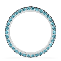 Fully Studded Eternity Vartula Band