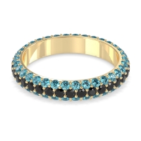 Fully Studded Eternity Vartula Band