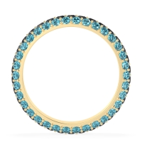 Fully Studded Eternity Vartula Band