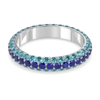 Fully Studded Eternity Vartula Band