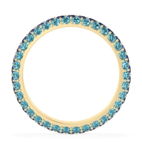 Fully Studded Eternity Vartula Band