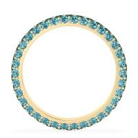 Fully Studded Eternity Vartula Band