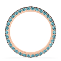 Fully Studded Eternity Vartula Band