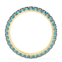 Fully Studded Eternity Vartula Band