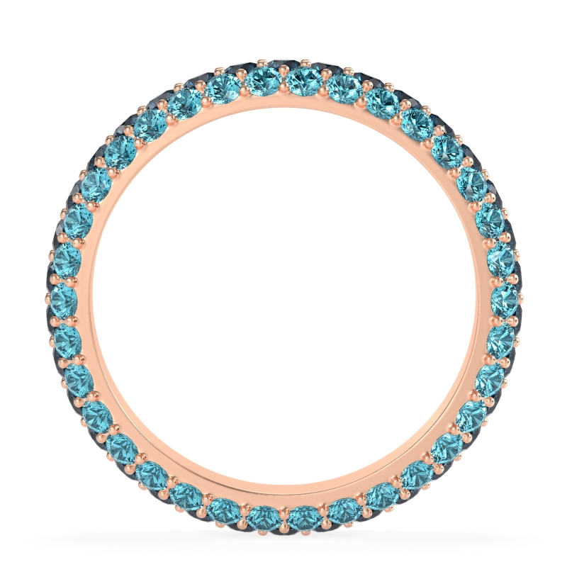 Fully Studded Eternity Vartula Band