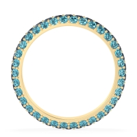 Fully Studded Eternity Vartula Band