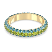 Fully Studded Eternity Vartula Band