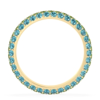 Fully Studded Eternity Vartula Band