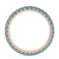 Fully Studded Eternity Vartula Band