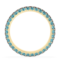 Fully Studded Eternity Vartula Band