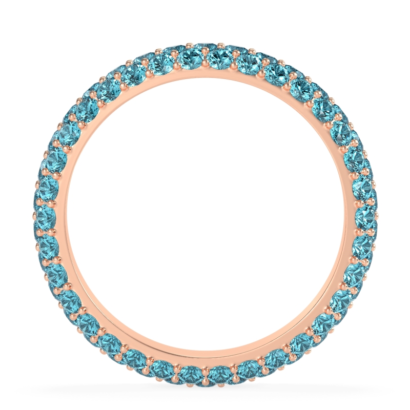 Fully Studded Eternity Vartula Band