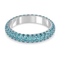 Fully Studded Eternity Vartula Band