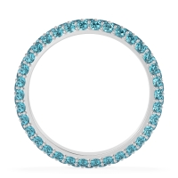 Fully Studded Eternity Vartula Band