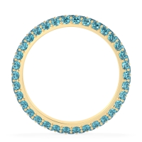 Fully Studded Eternity Vartula Band