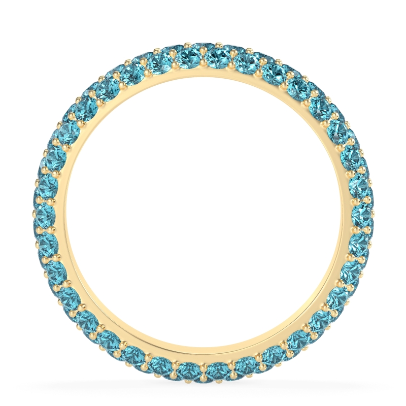 Fully Studded Eternity Vartula Band