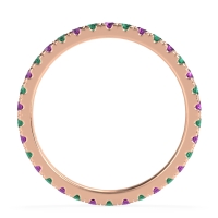 Classic Pave Eternity Vana Band