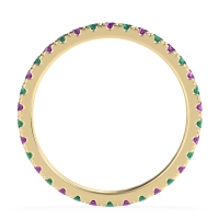 Classic Pave Eternity Vana Band