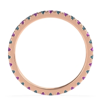 Classic Pave Eternity Vana Band