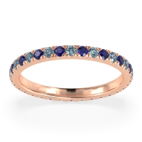 Classic Pave Eternity Vana Band