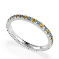 Classic Pave Eternity Vana Band