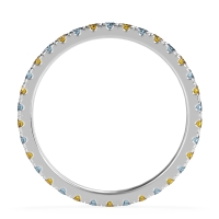 Classic Pave Eternity Vana Band