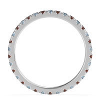 Classic Pave Eternity Vana Band