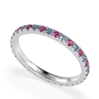 Classic Pave Eternity Vana Band