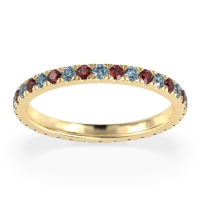 Classic Pave Eternity Vana Band