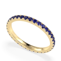 Classic Pave Eternity Vana Band