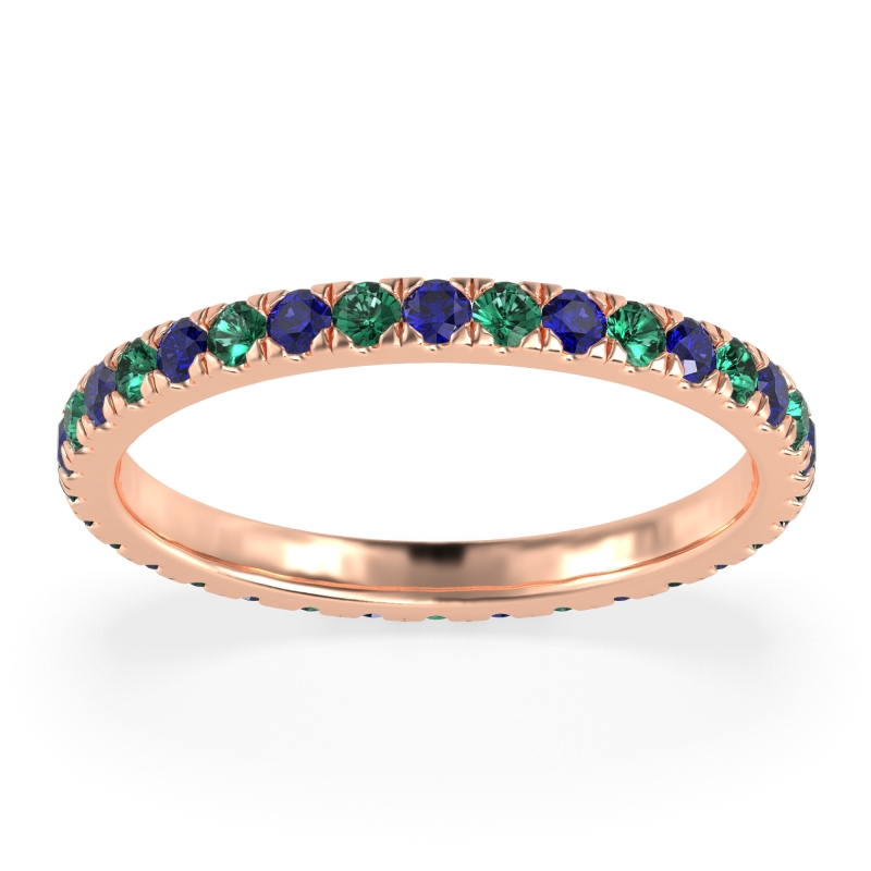 Classic Pave Eternity Vana Band