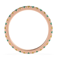 Classic Pave Eternity Vana Band